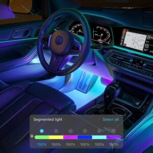 cable de luces govee h7090 rgbic interior car lights h70900d2